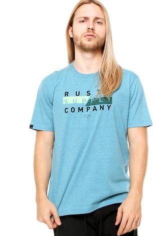 Camiseta Rusty Pill Azul