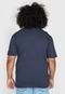 Camiseta Plus Size Hurley Frond Bomb Over Azul-Marinho - Marca Hurley