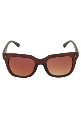 Óculos de Sol Polo London Club KT1602 Geométrico Marrom