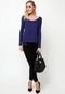 Blusa FiveBlu Simple Azul - Marca FiveBlu