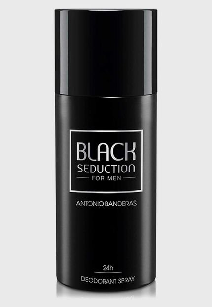Desodorante Corporal 150ml Seduction In Black Deo Spray Antonio Banderas Masculino - Marca Banderas