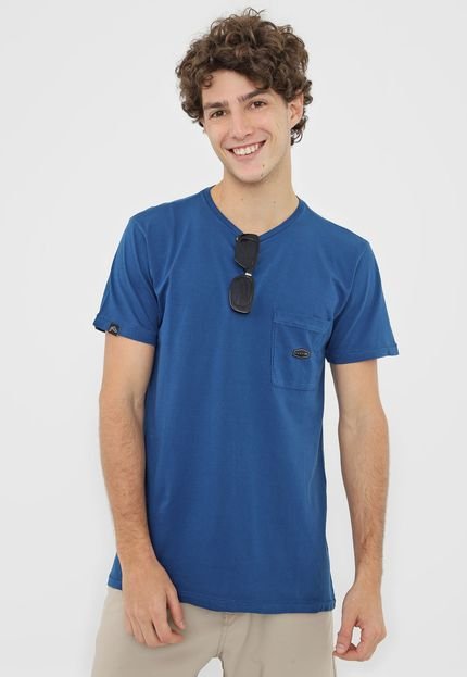 Camiseta Rusty Logo Azul-Marinho - Marca Rusty