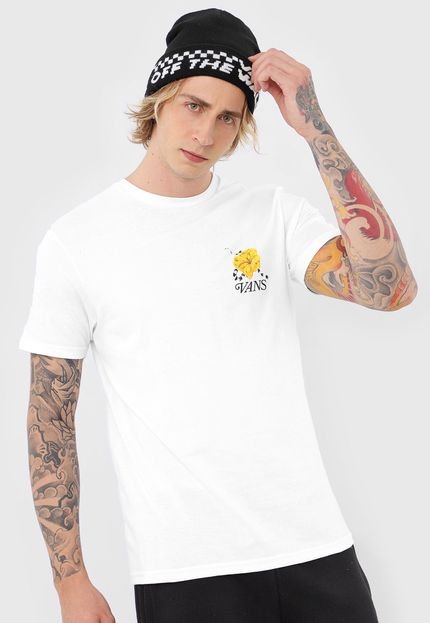 Camiseta Vans Super Bloom Branco - Marca Vans