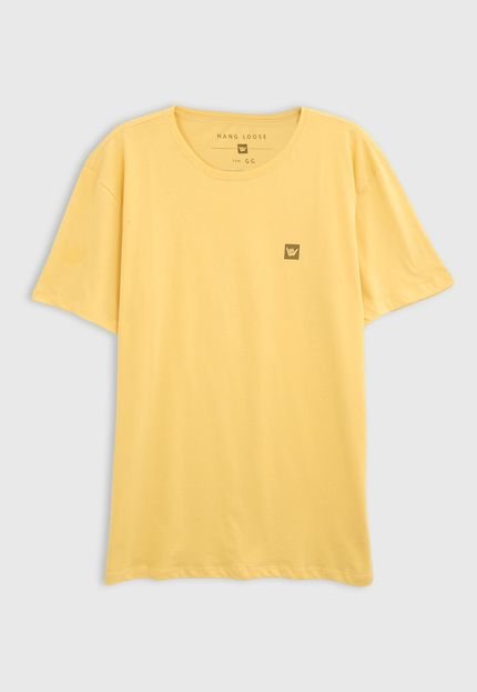 Camiseta Hang Loose Clean Amarela - Marca Hang Loose