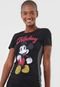 Vestido Cativa Disney Curto Mickey Preto - Marca Cativa Disney