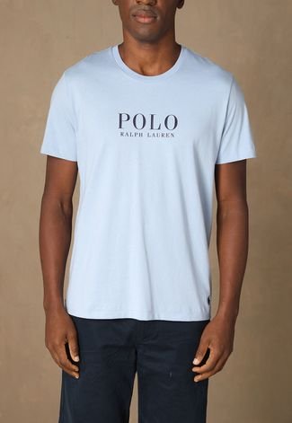 Camiseta Polo Ralph Lauren Logo Azul