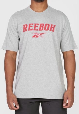 Camiseta Reebok Soft Edge Cinza