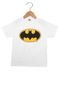 Camiseta Fakini Manga Curta Batman Branco - Marca Fakini