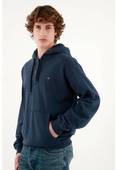 Buzo Con Capucha Azul Para Hombre Compra Ahora Dafiti Colombia