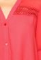 Camisa Colcci Loose Vermelha - Marca Colcci