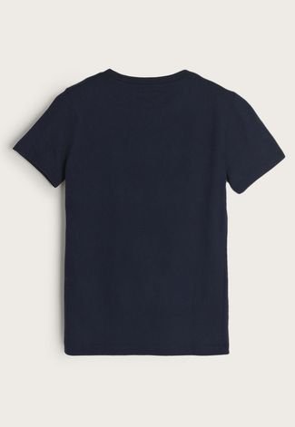 Camiseta Infantil Levis Logo Azul-Marinho