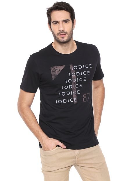 Camiseta Iódice Lettering Preta - Marca IÓDICE