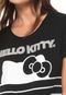 Blusa Cativa Hello Kitty Hotfix Preta - Marca Cativa Hello Kitty