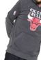 Moletom Fechado NBA Chicago Bulls Cinza - Marca NBA