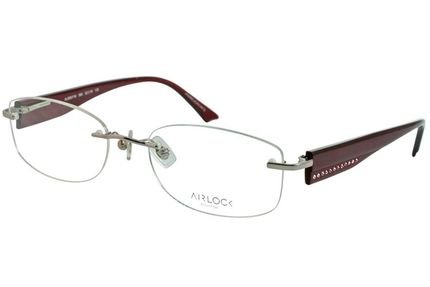 Óculos de Grau Airlock 800 116 045/52 Bordô - Marca Airlock