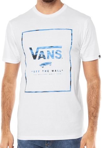 Camiseta Vans Print Box Branca