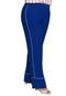 Calça Almaria Plus Size Pianeta Pantalona Azul Royal - Marca Almaria Plus Size
