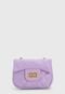 Bolsa Feminina Mini Bag Alça de Corrente Star Shop Roxa - Marca STAR SHOP