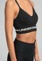 Top Under Armour Seamless Low Preto - Marca Under Armour