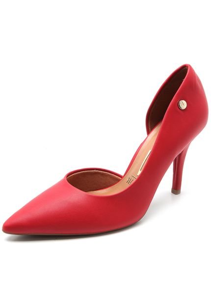 Scarpin Vizzano Liso Vermelho - Marca Vizzano