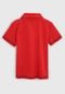 Camisa Polo Tileesul Infantil Listrada Vermelha - Marca Tileesul