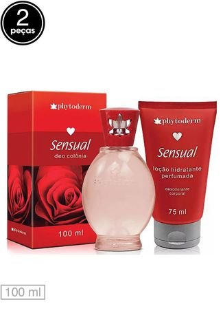 Kit Perfume Sensual Phytoderm 100ml