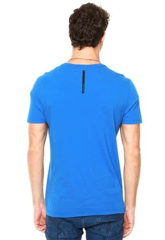 Camiseta Calvin Klein Jeans Institucional Azul
