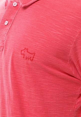Camisa Polo Huck Flame Rosa