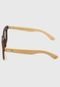 Óculos de Sol KANUI Classic Wood Marrom/Bege - Marca KANUI