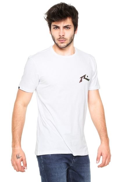 Camiseta Rusty Ripple Branca - Marca Rusty