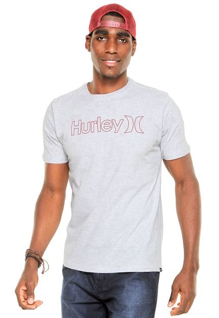 Camiseta Hurley O&O Outline Cinza - Marca Hurley