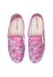 Slip On FiveBlu Estampado Rosa - Marca FiveBlu