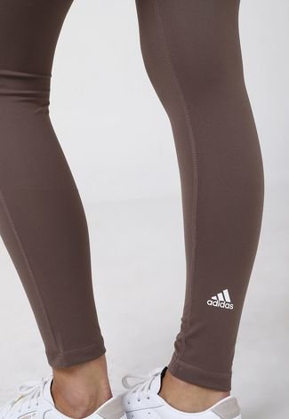 Legging adidas Performance Yoga Essentials Marrom - Compre Agora