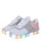 Tênis calçado Infantil Feminino Casual Com Luzes de Led Colorido - Marca Pemania