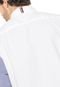 Camisa Tommy Hilfiger Reta Oxford Branca/Azul - Marca Tommy Hilfiger