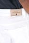 Bermuda Sarja Polo Wear Slim Lisa Branca - Marca Polo Wear