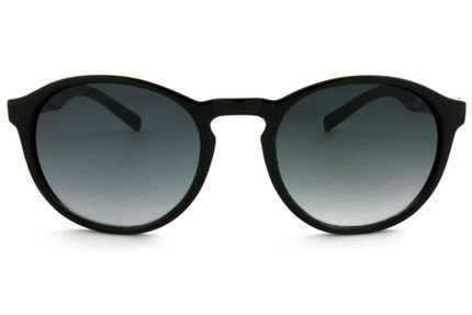 Óculos de Sol HB Gatsby 9010000216 /53 Preto Brilhante Lente Cinza Degrade - Marca HB