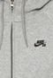Moletom Nike SB Icon Fz Hoodie Cinza - Marca Nike SB