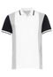 Camisa Polo Calvin Klein Reta Listrada Branca - Marca Calvin Klein