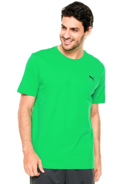 Camiseta Puma Ess Verde - Marca Puma