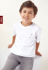 Camiseta Blanco Tommy Hilfiger Kids