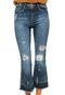 Calça Jeans Letage Flare Anne Azul - Marca Letage