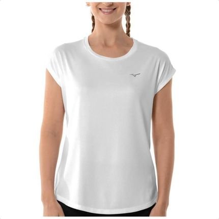 Camiseta Mizuno Sportwear Feminina Branco - Marca Mizuno