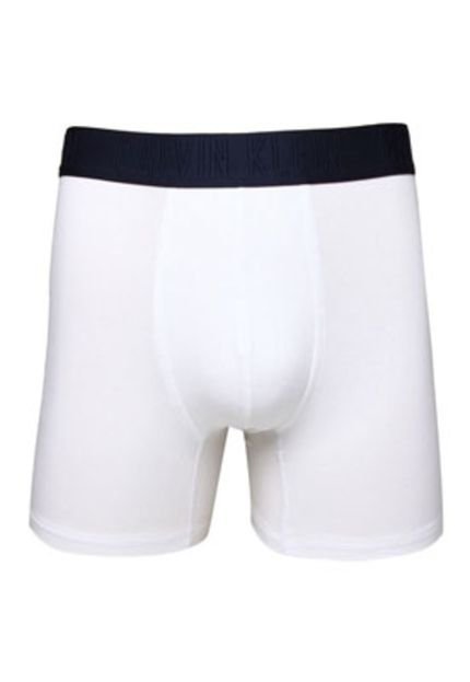Cueca Calvin Klein Underwear Boxer Cós Branca/Azul - Marca Calvin Klein Underwear