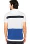 Camisa Polo Aleatory Club Branca/Azul - Marca Aleatory