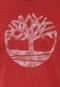 Camiseta Timberland Kennebec River Tree Vinho - Marca Timberland