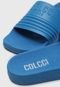 Chinelo Slide Colcci Logo Azul - Marca Colcci