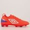 Chuteira Umbro Adamant Club Campo Coral e Branca - Marca Umbro