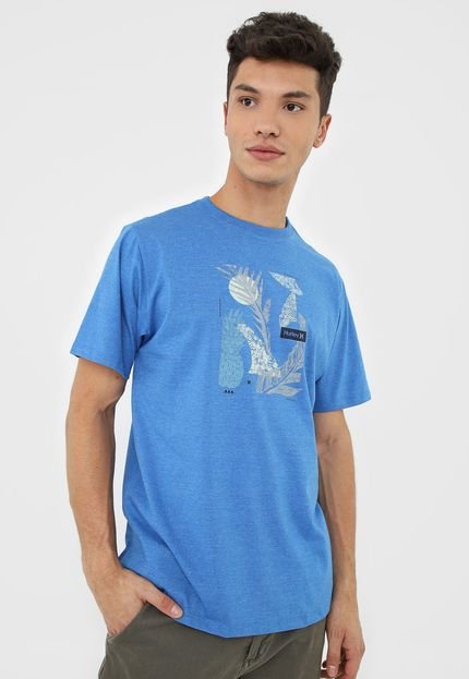 Camiseta Hurley Kapaleia Azul - Marca Hurley