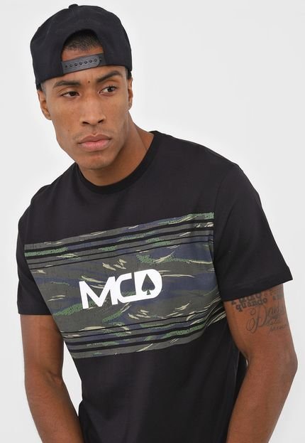 Camiseta MCD Camouflage Preta - Marca MCD